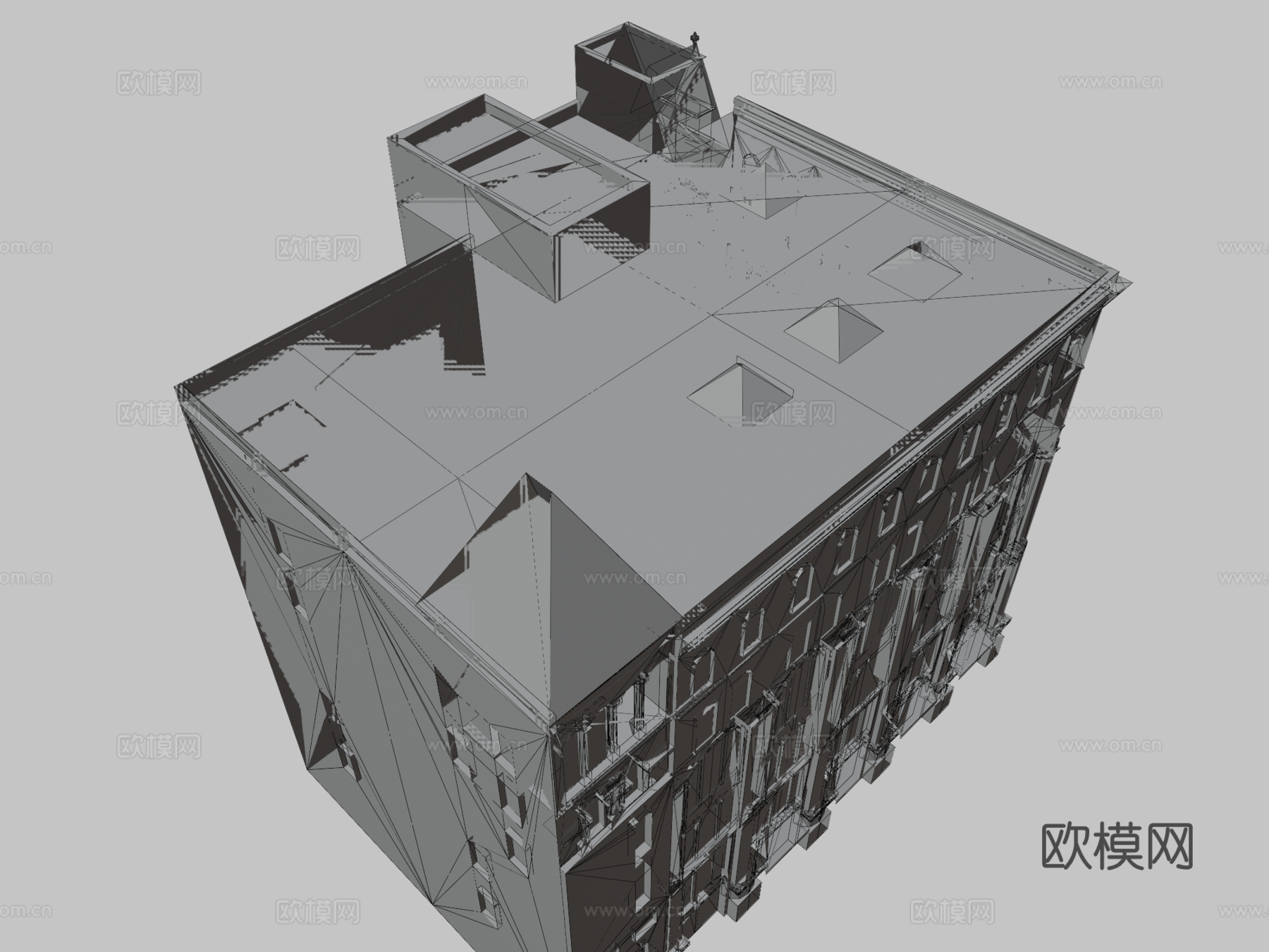 舍默霍恩大楼3d模型下载（渲染图4）