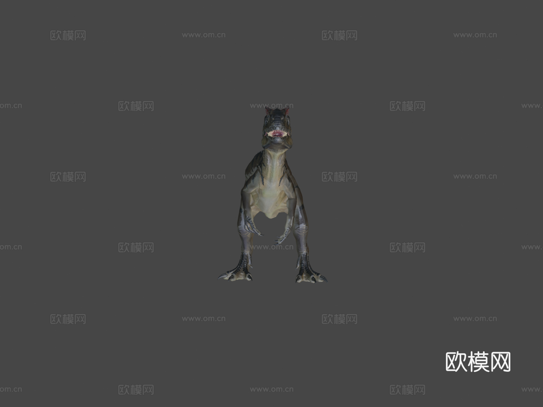 脆弱异特龙3d模型下载（渲染图5）