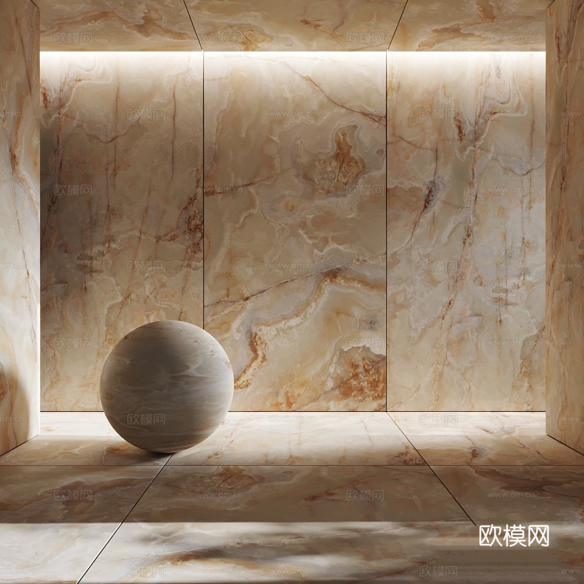 金玉髓瓷砖3d模型