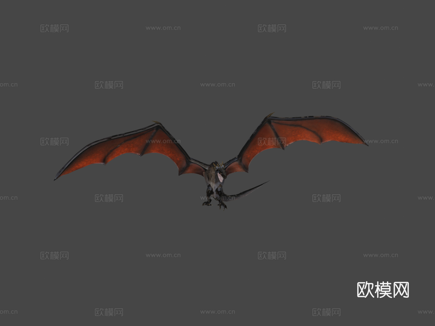 飞龙亚种-双足飞龙3d模型下载（渲染图5）