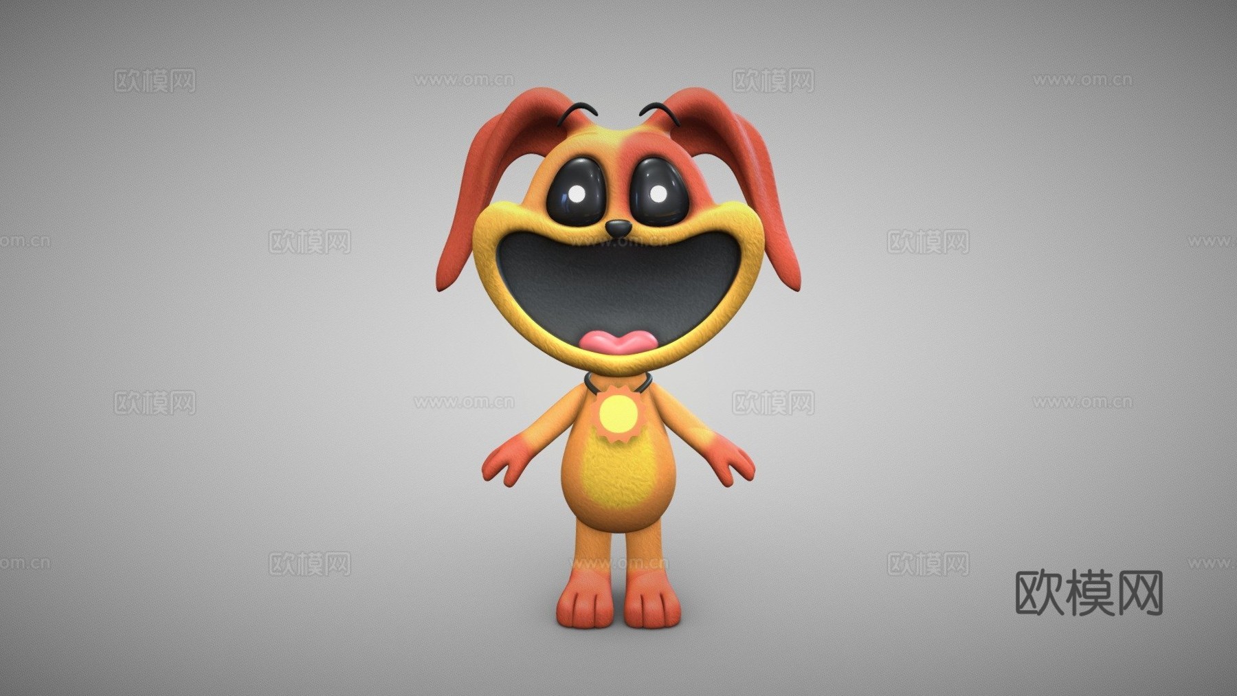 欢乐狗日-罂粟游乐时光3d模型下载（渲染图1）