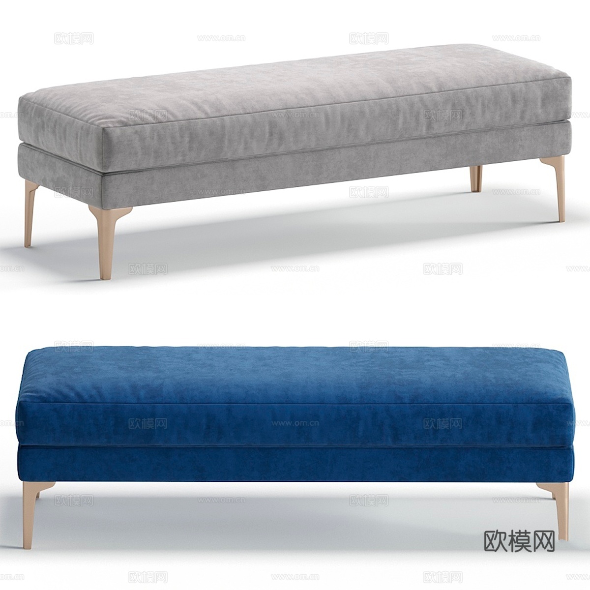 长凳 TIFFANY 由 Cazarina Interior3d模型下载