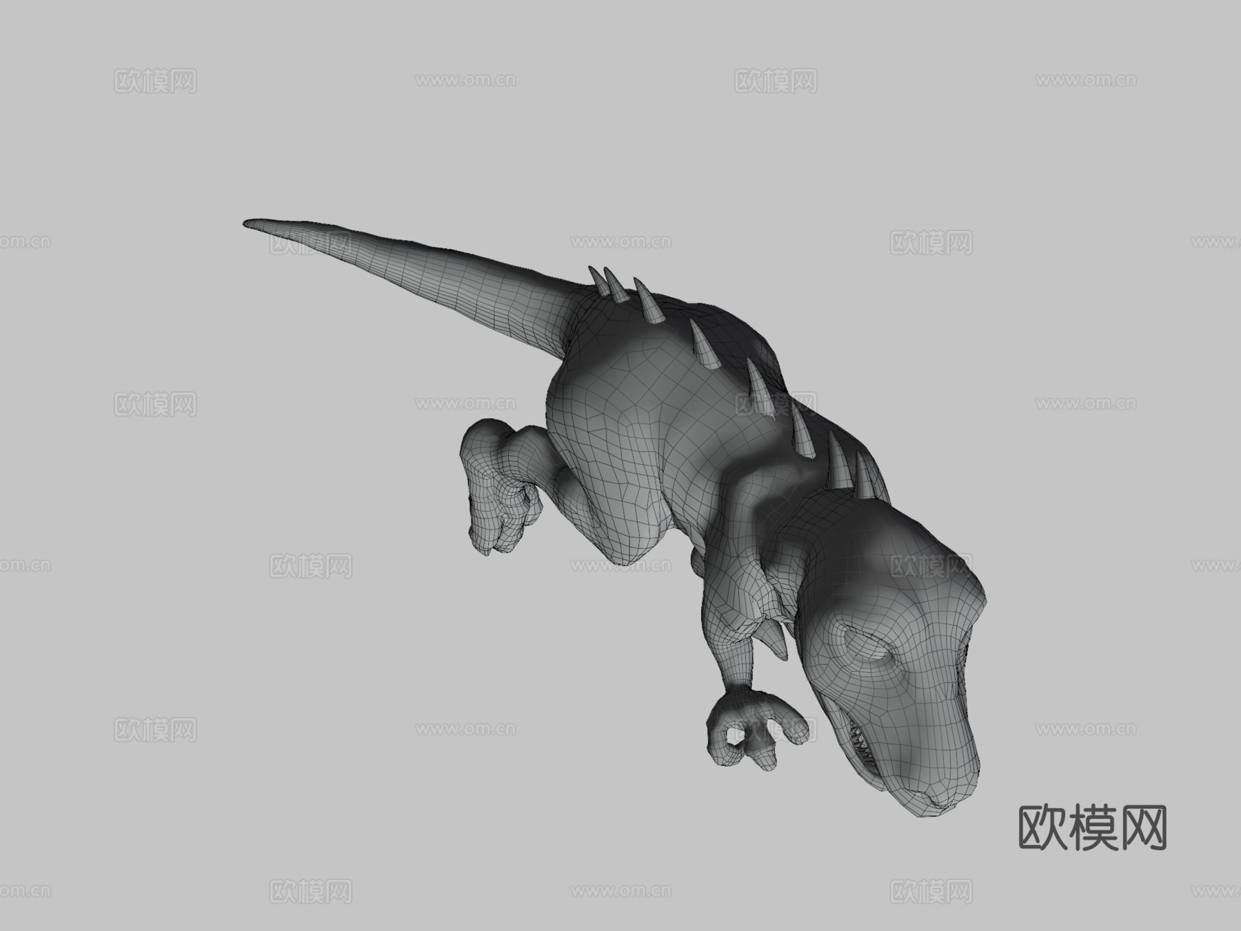 T-REX森胁唯《时光机音乐》3d模型下载（渲染图3）
