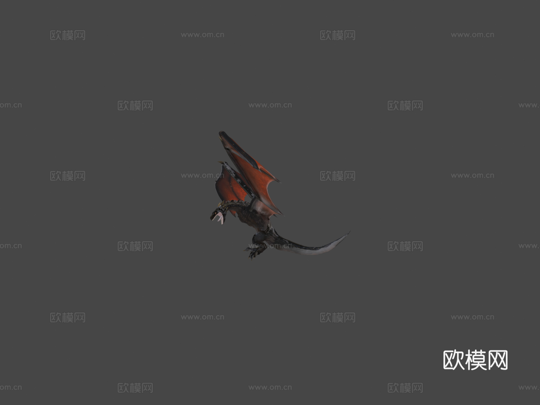 飞龙亚种-双足飞龙3d模型下载（渲染图7）