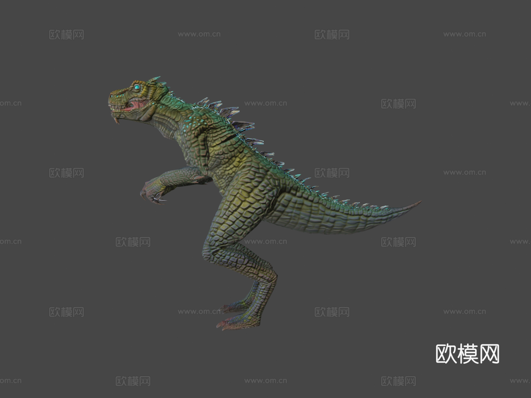 神源怪兽3d模型下载（渲染图7）