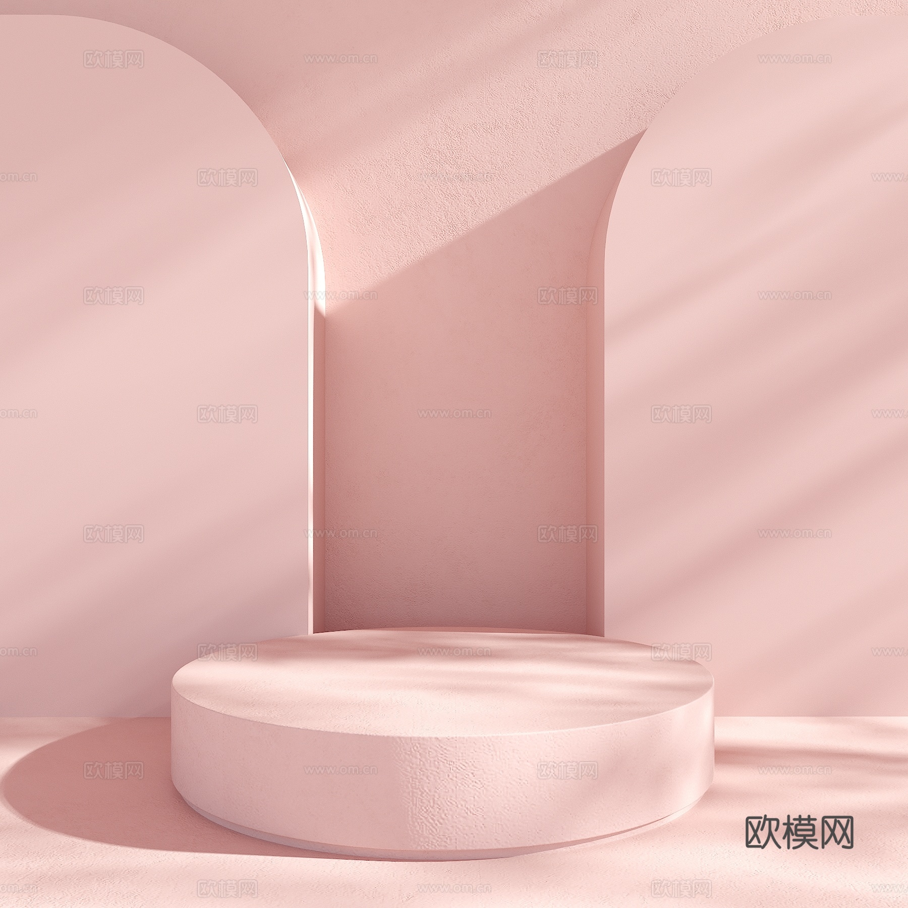 电商场景 产品场景 电商展台 店商背景 产品展台 静物展台3d模型
