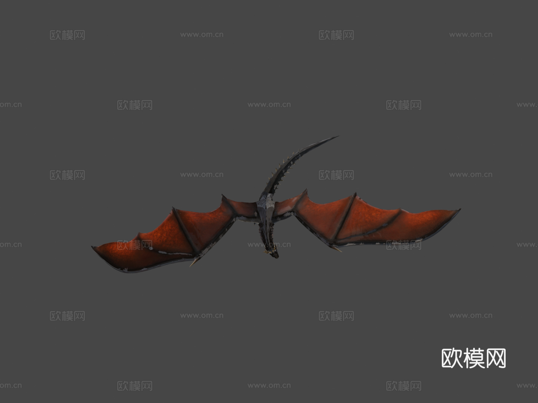 飞龙亚种-双足飞龙3d模型下载（渲染图6）
