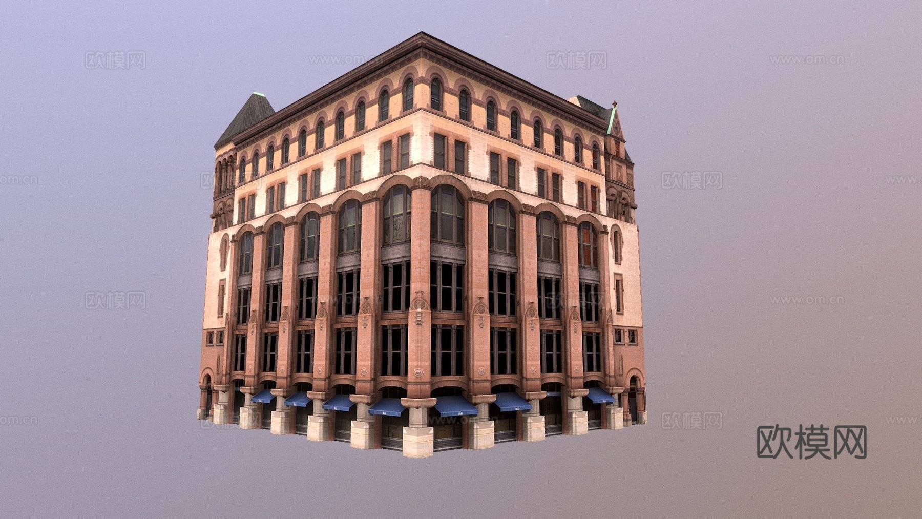 舍默霍恩大楼3d模型下载（渲染图1）