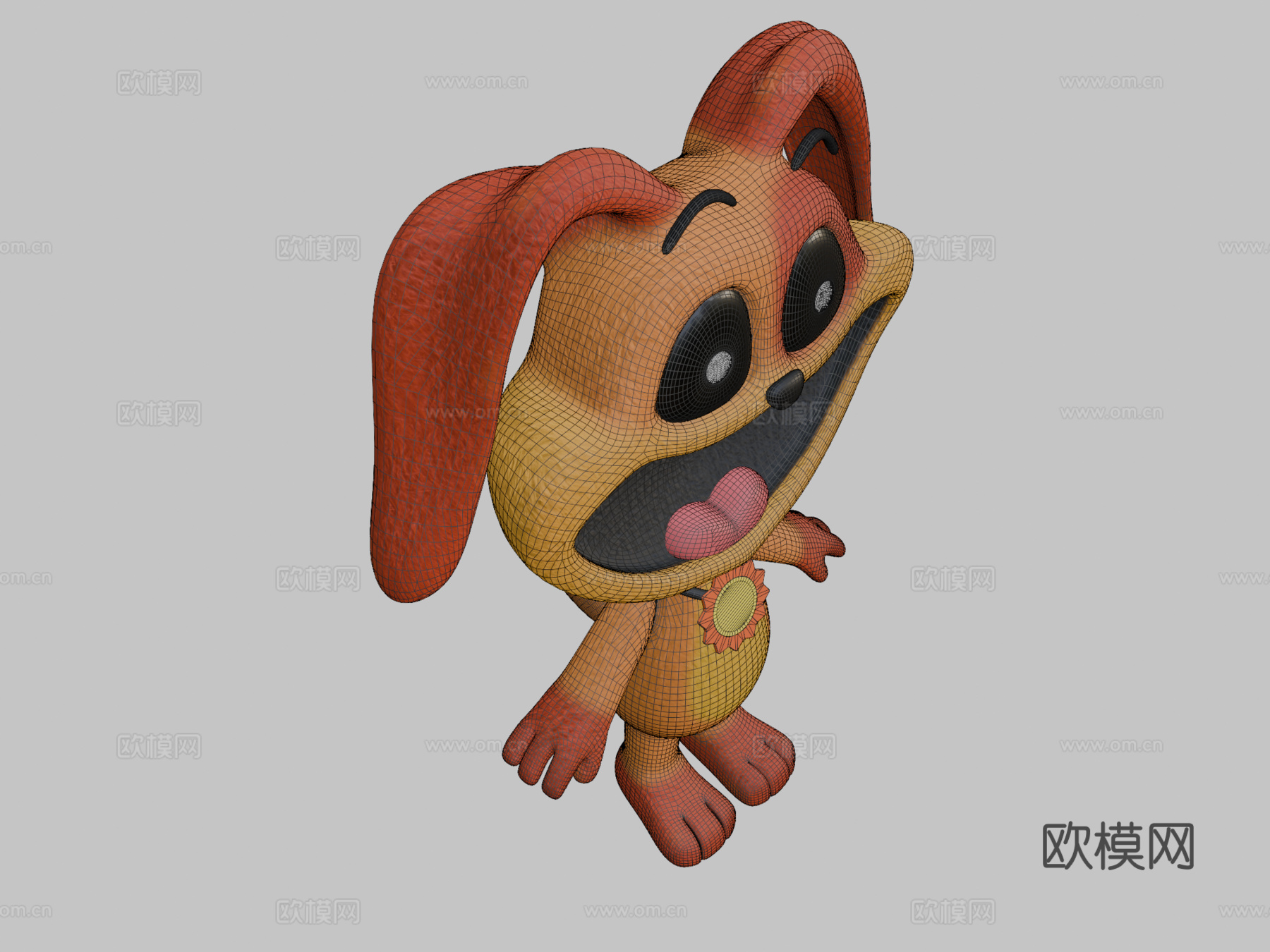 欢乐狗日-罂粟游乐时光3d模型下载（渲染图2）