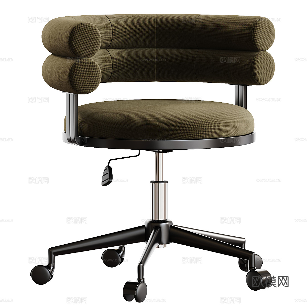 现代奶油风 Ponty 办公椅3d模型下载（渲染图4）