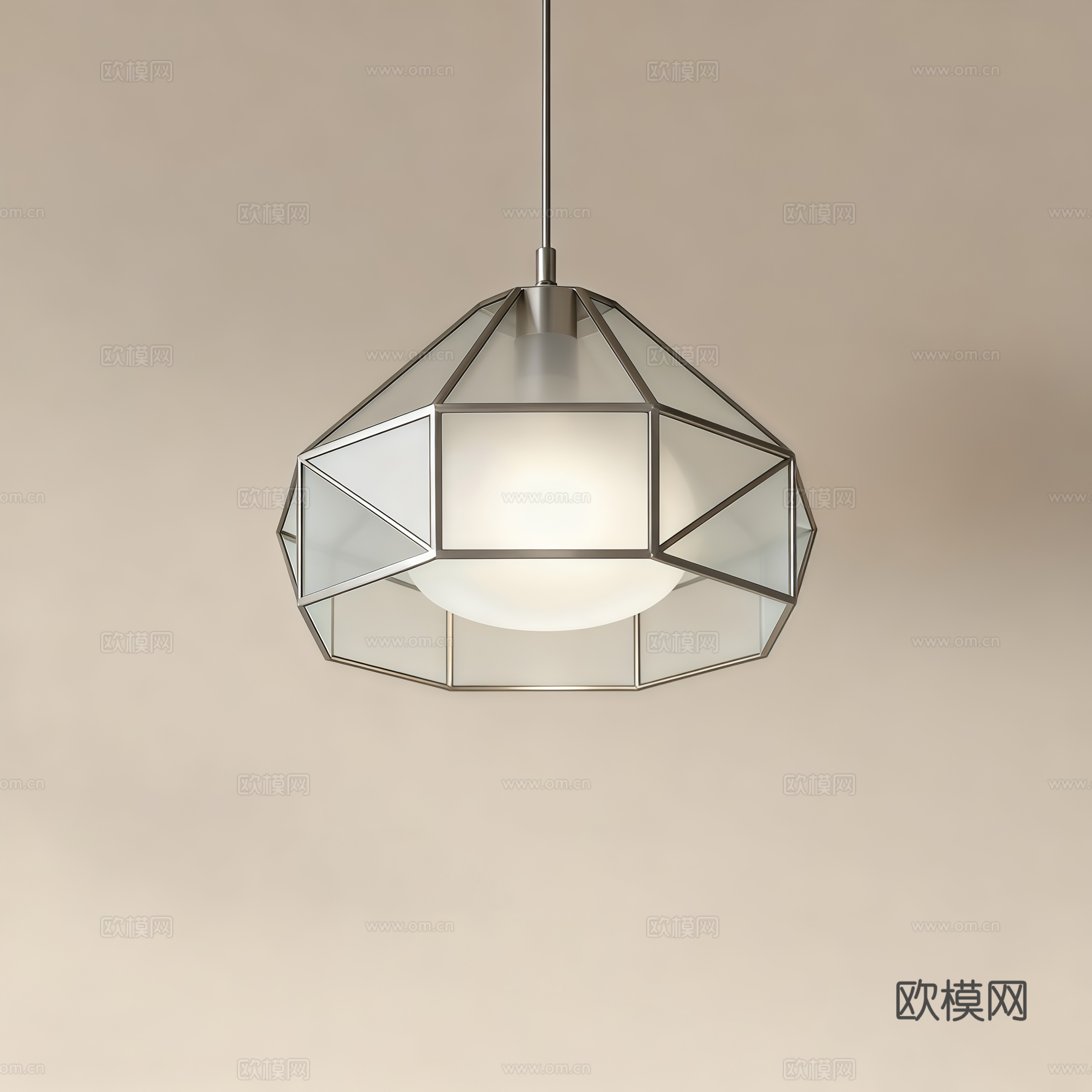 现代吊灯 装饰灯su模型