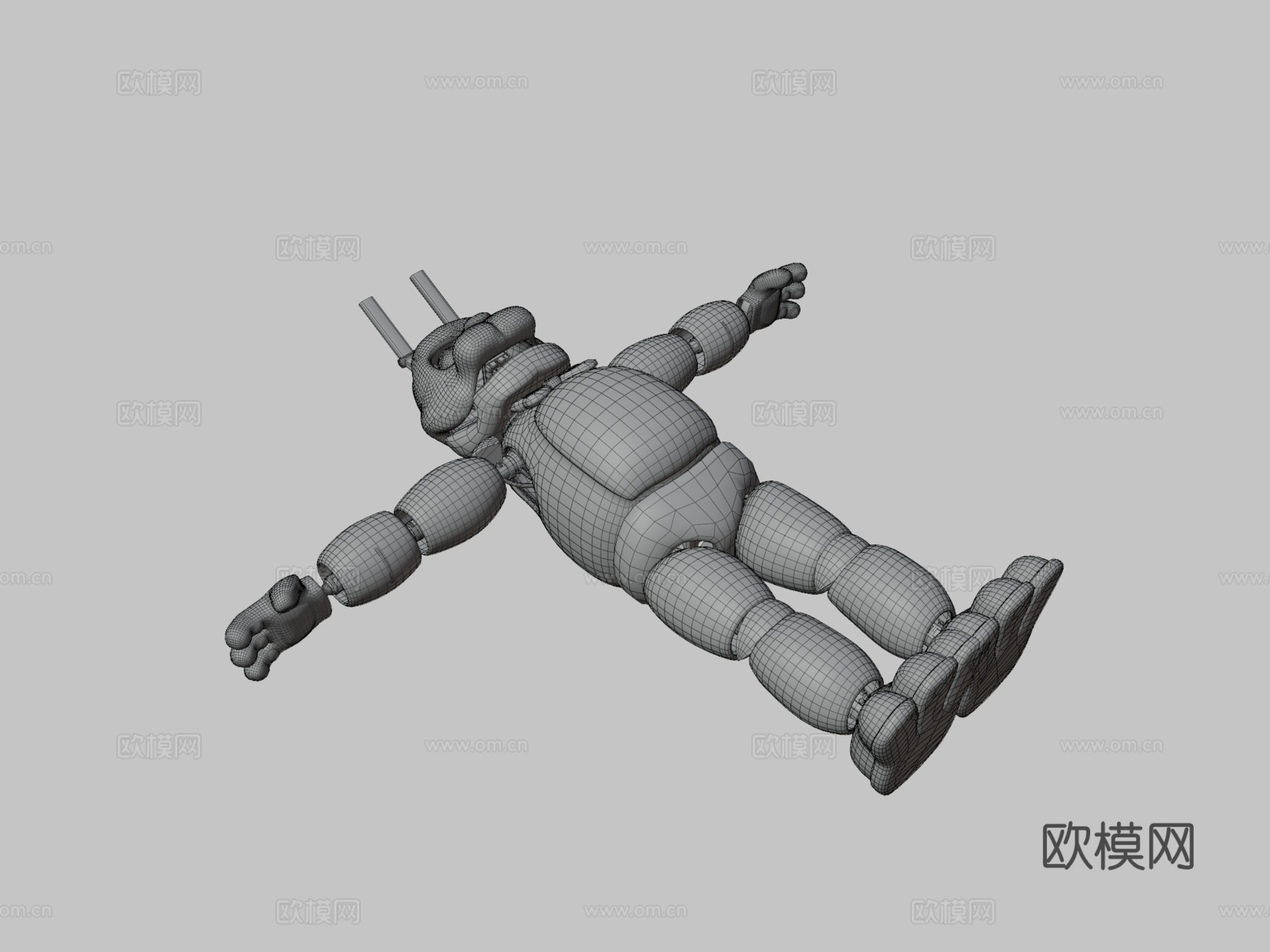 UFMP邦妮3d模型下载（渲染图3）