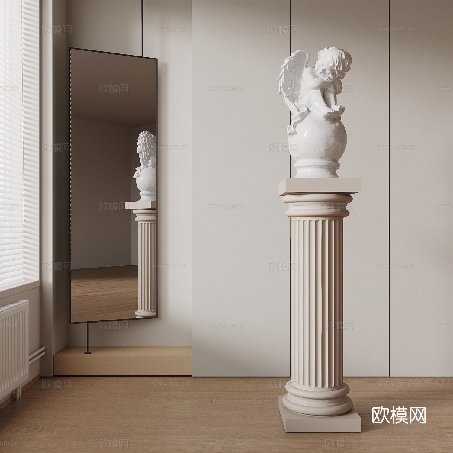 法式雕塑su模型