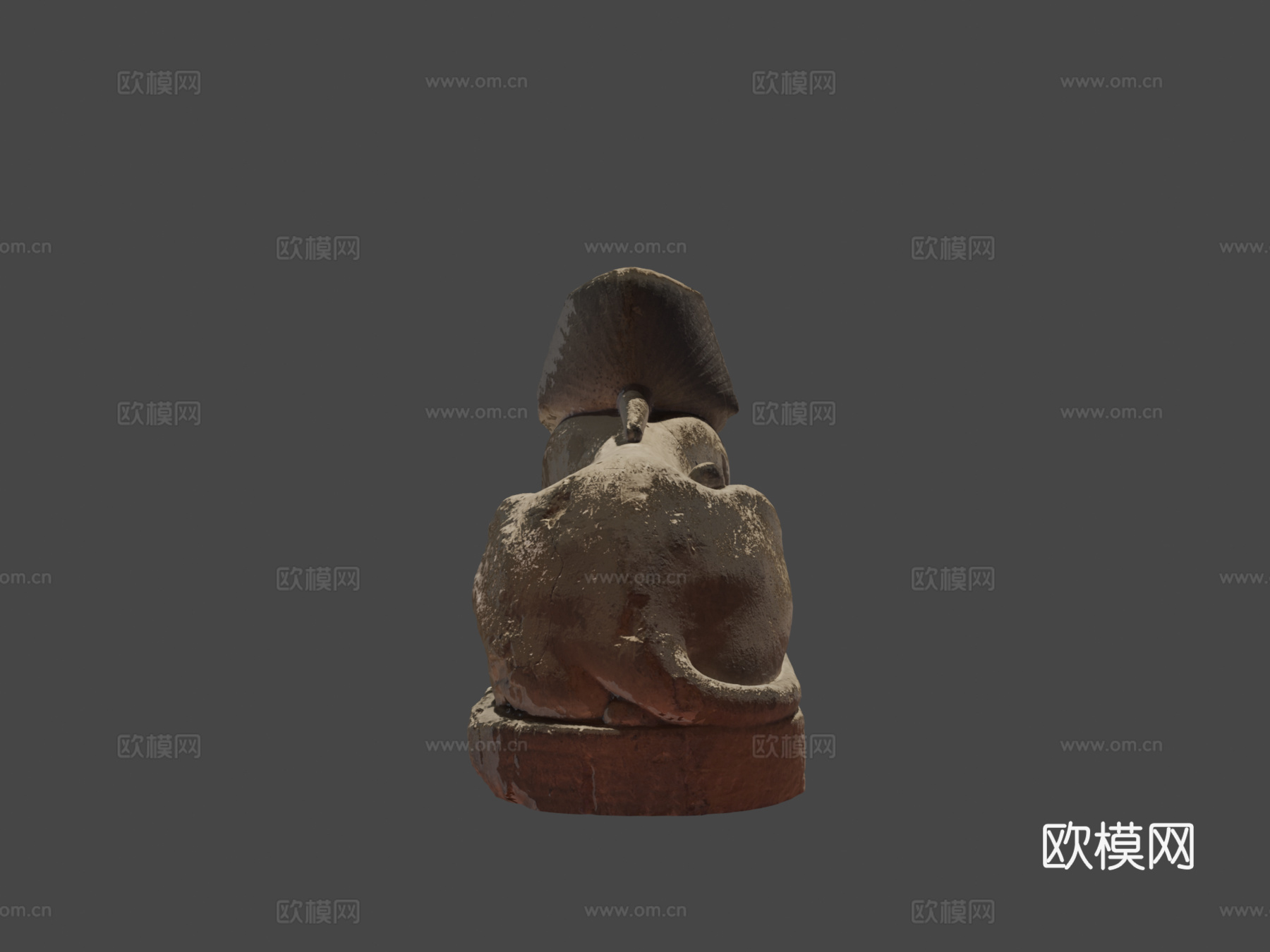 狮身人面像(noe-3d.at)_13d模型下载（渲染图5）