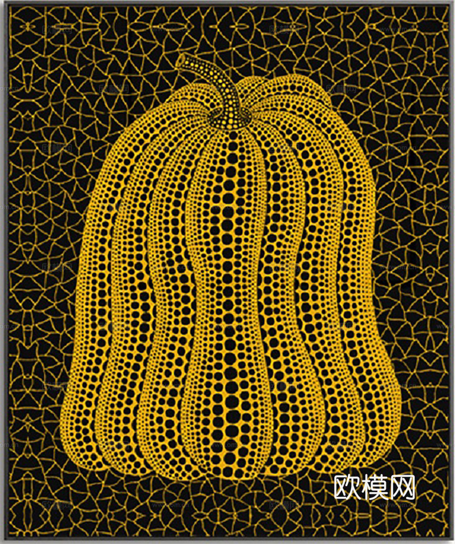 现代装饰艺术画 抽象画 现代画贴图