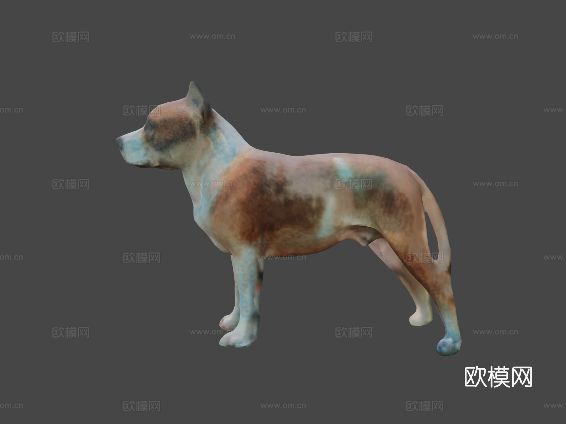 比特犬3d模型下载（渲染图8）