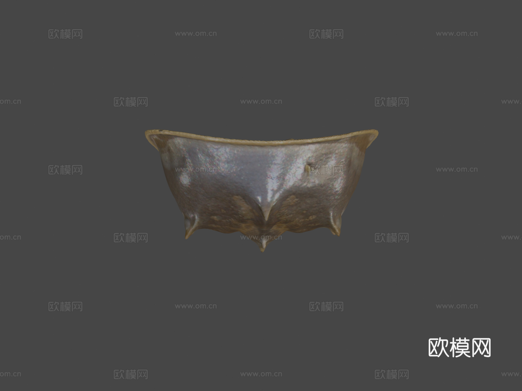 大西洋鲎3d模型下载（渲染图5）