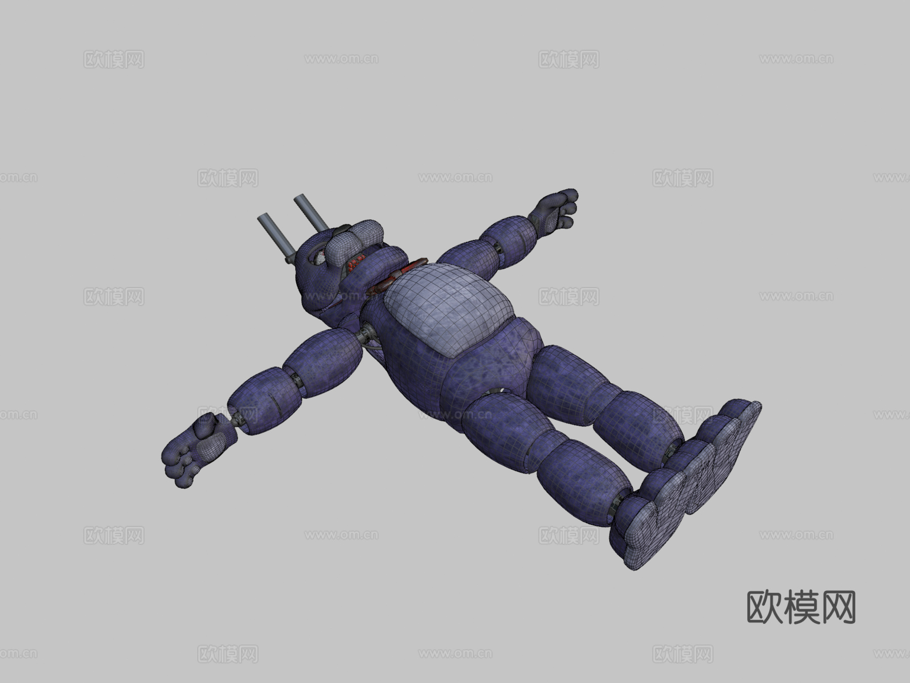 UFMP邦妮3d模型下载（渲染图2）