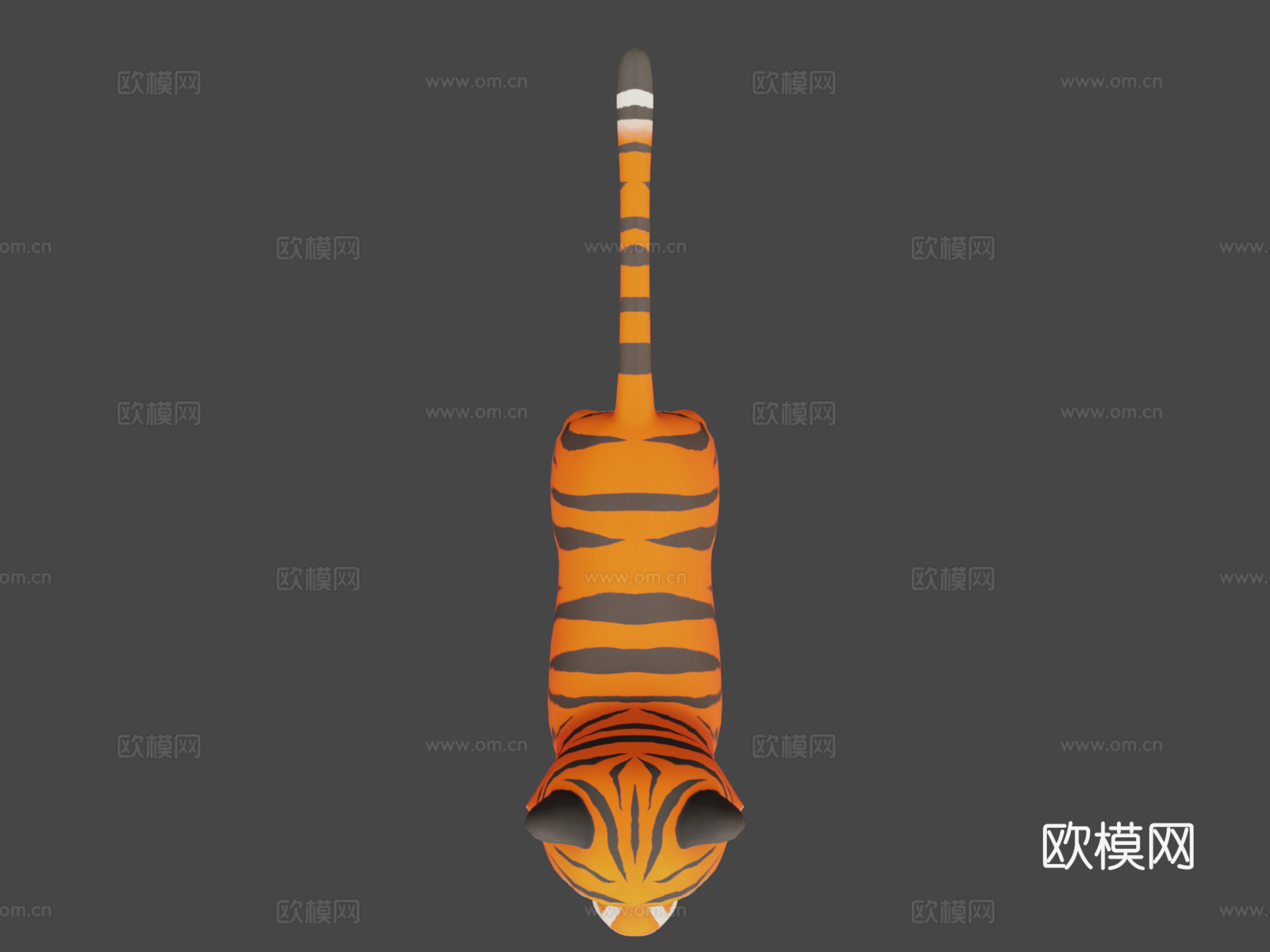 老虎3d模型下载（渲染图8）