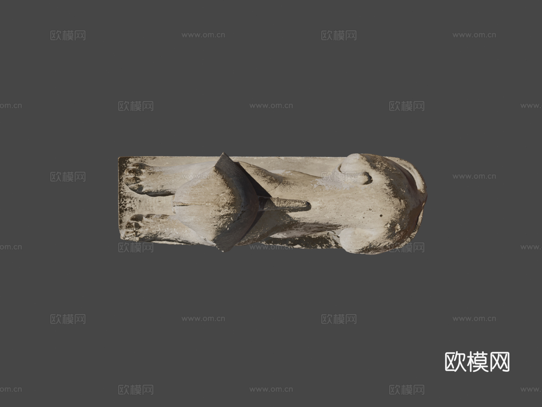 狮身人面像(noe-3d.at)_13d模型下载（渲染图6）