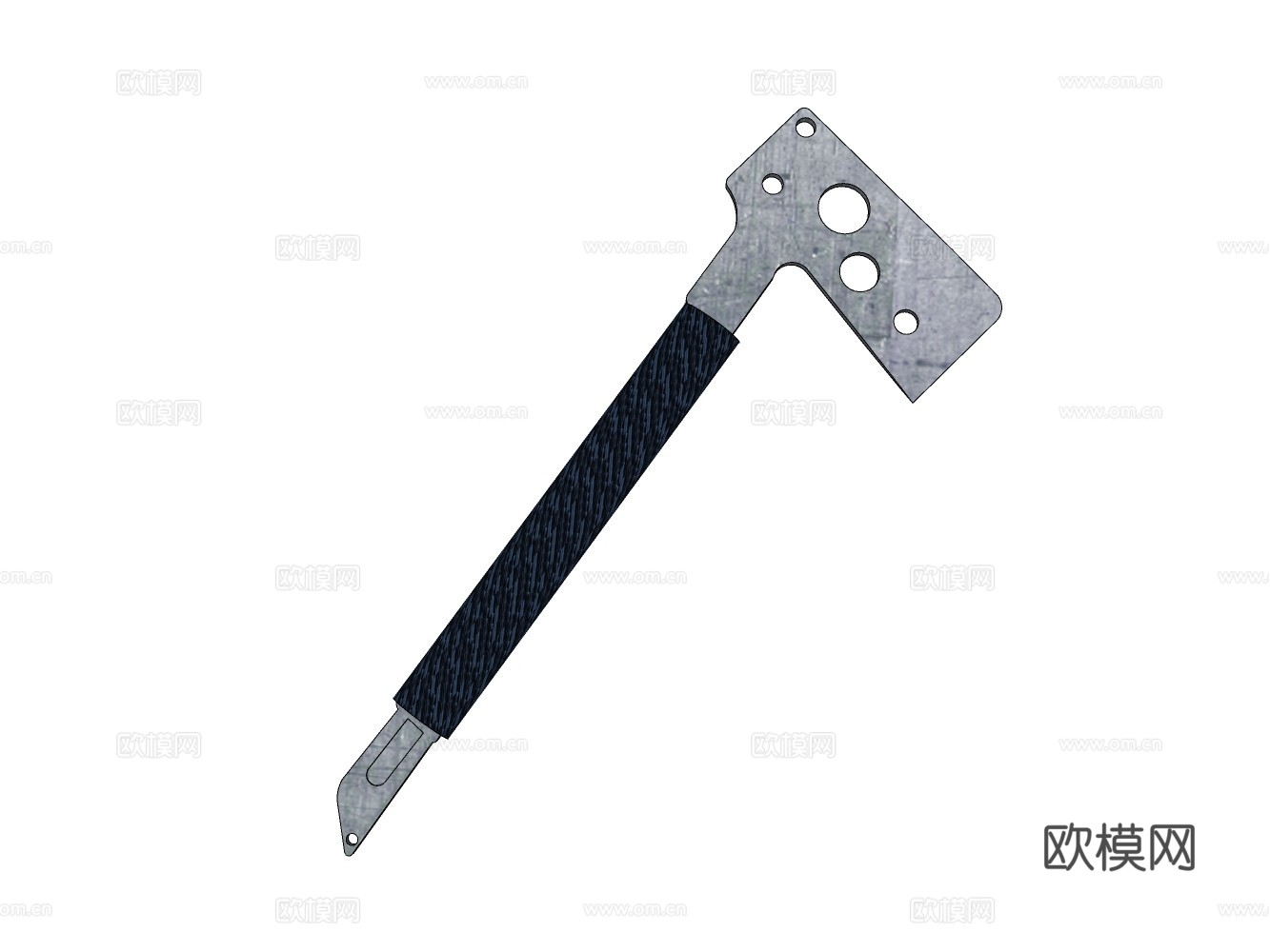 战斧su模型下载（渲染图2）