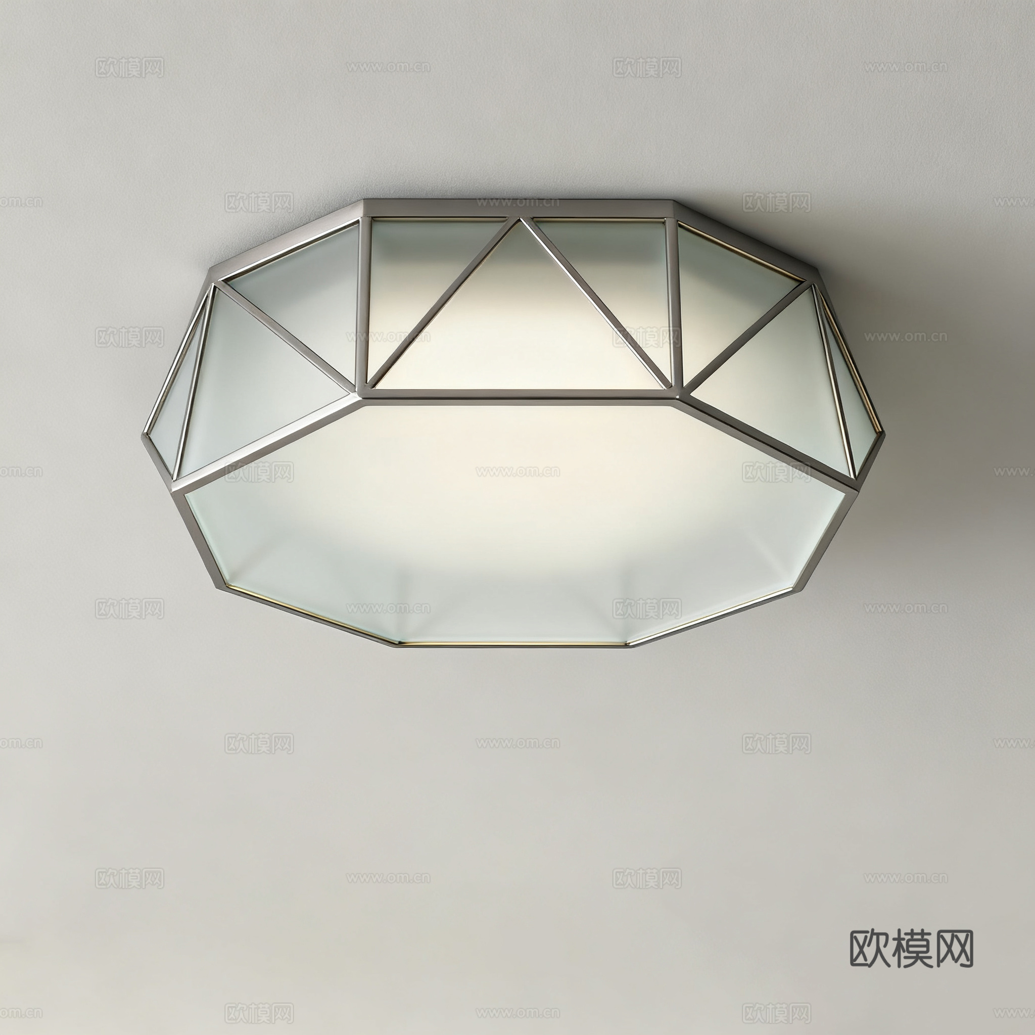 现代吸顶灯 装饰灯su模型