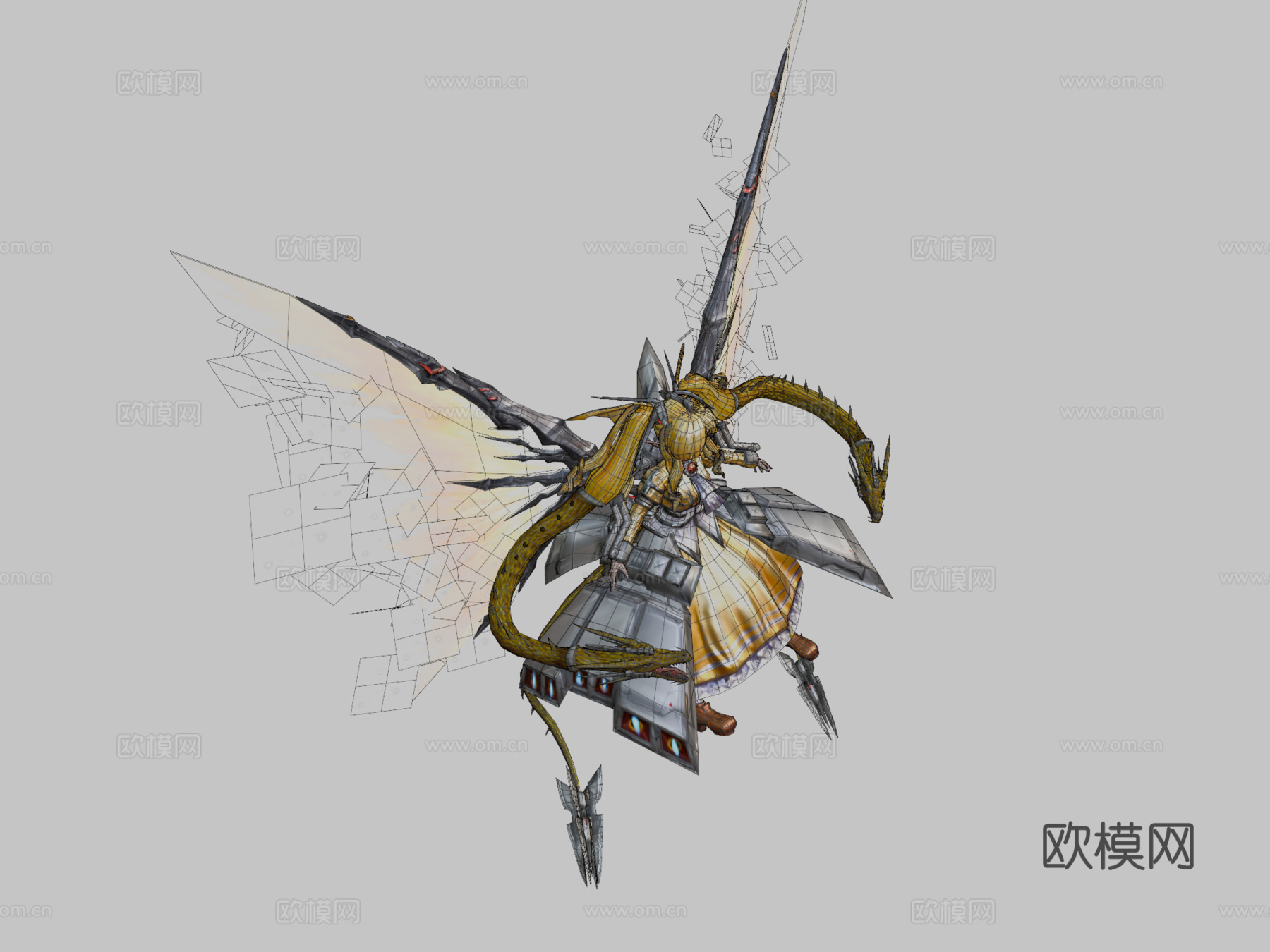 基多拉 基多拉 基多拉 全60253d模型下载（渲染图2）