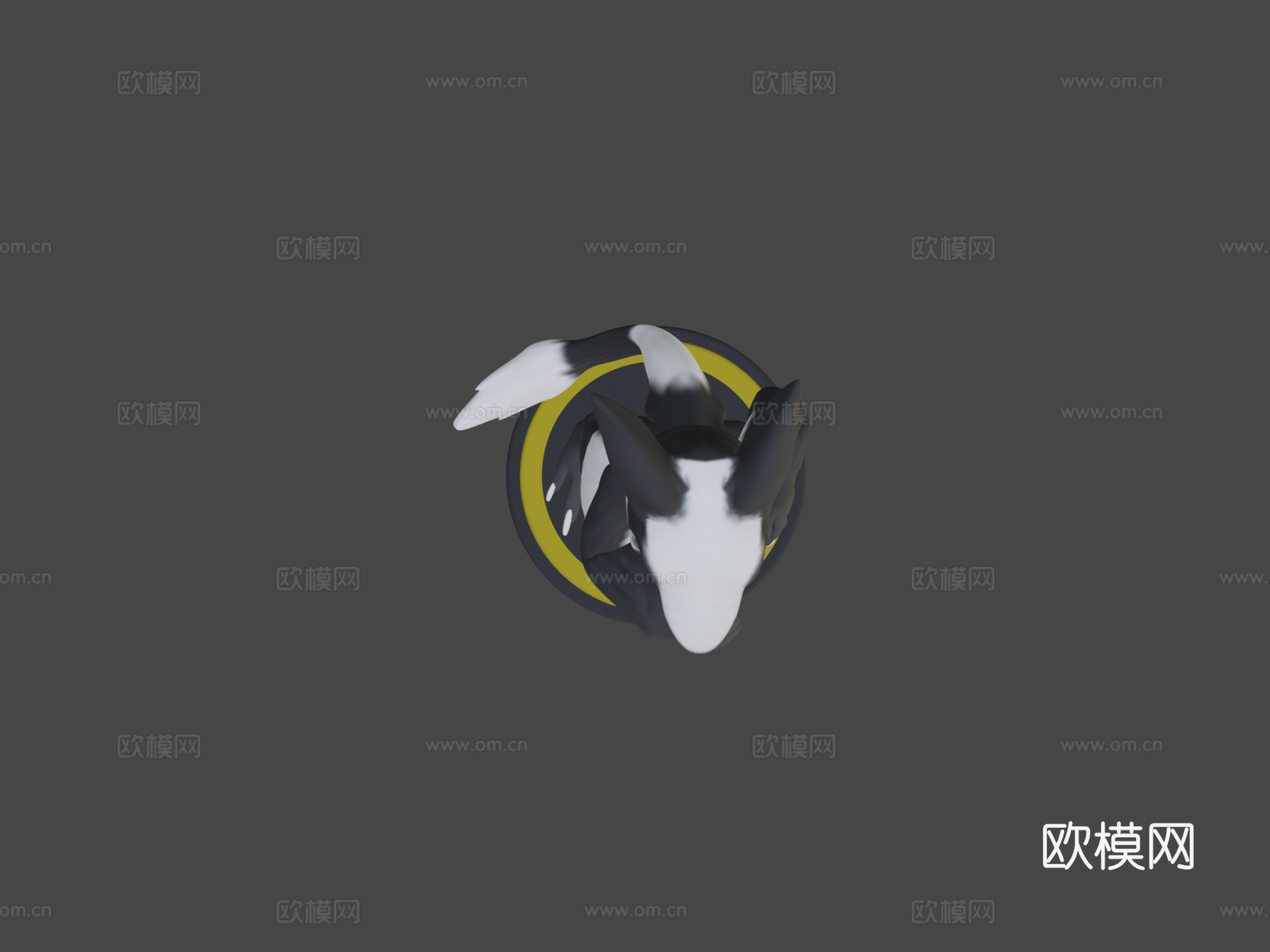 古怪3d模型下载（渲染图5）