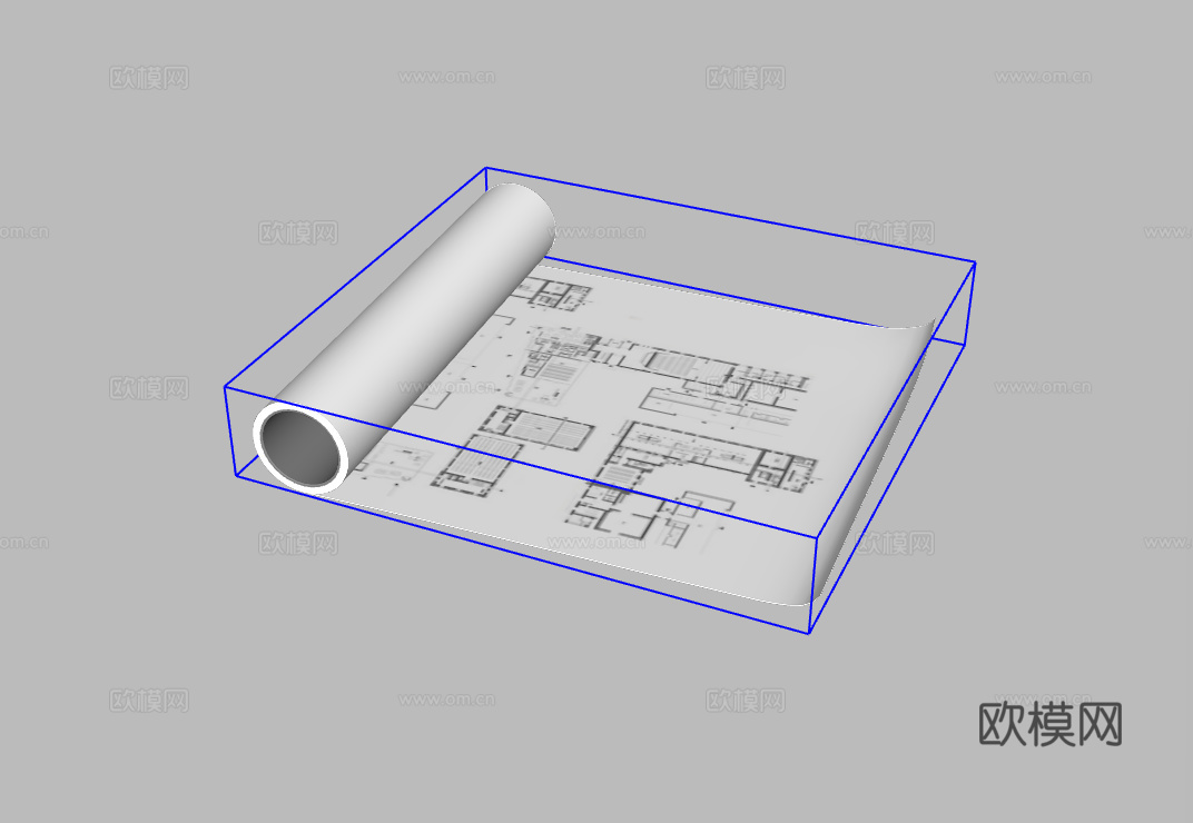 办公用品 设计图su模型