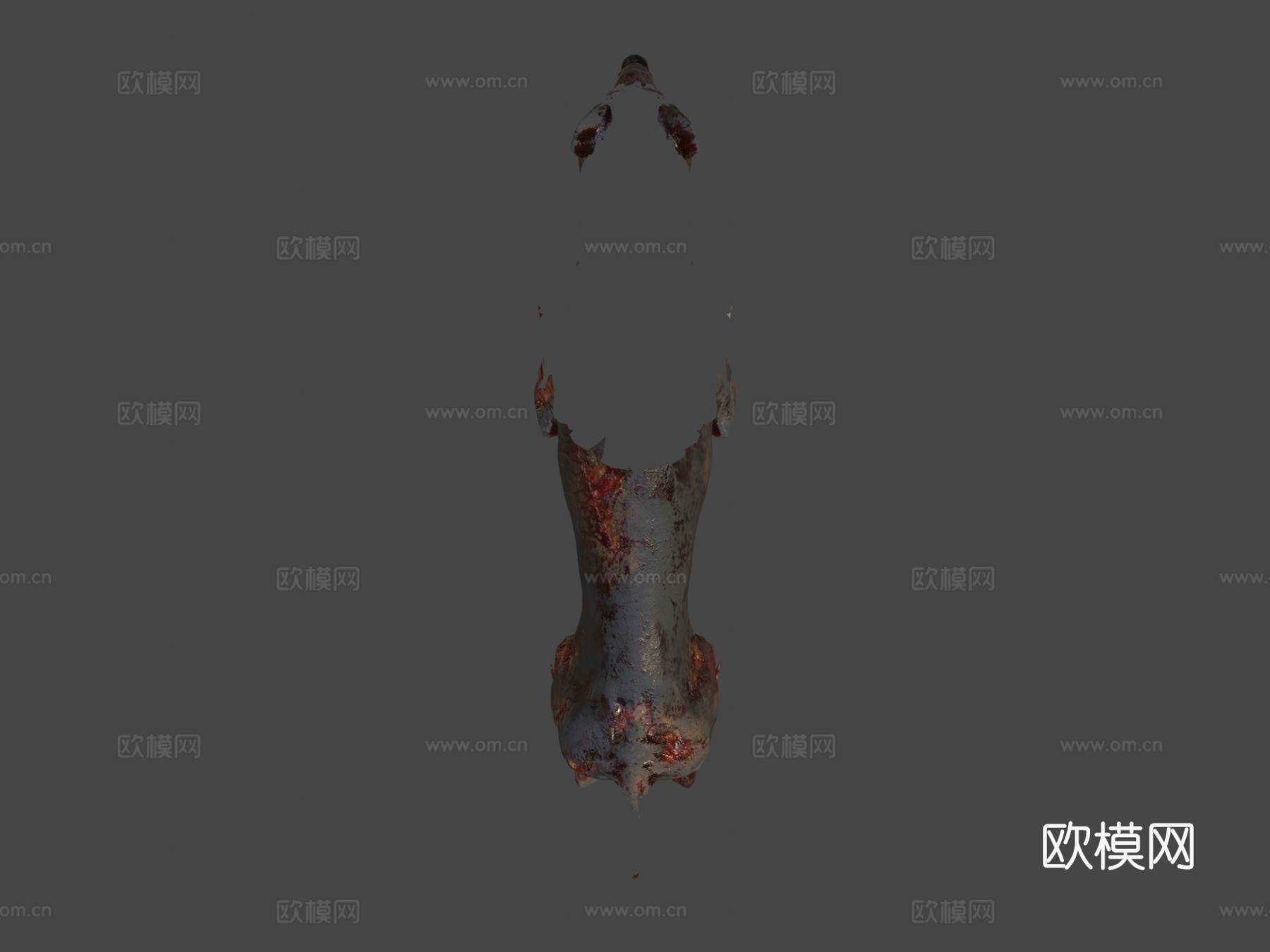 狼3d模型下载（渲染图6）