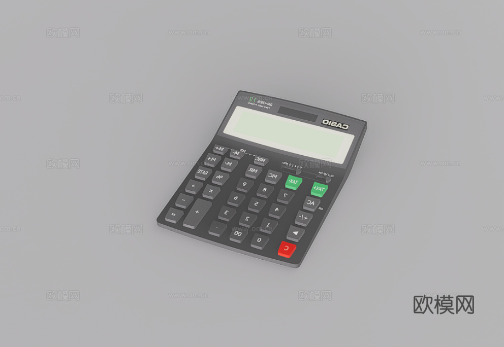 计算器su模型下载（渲染图1）