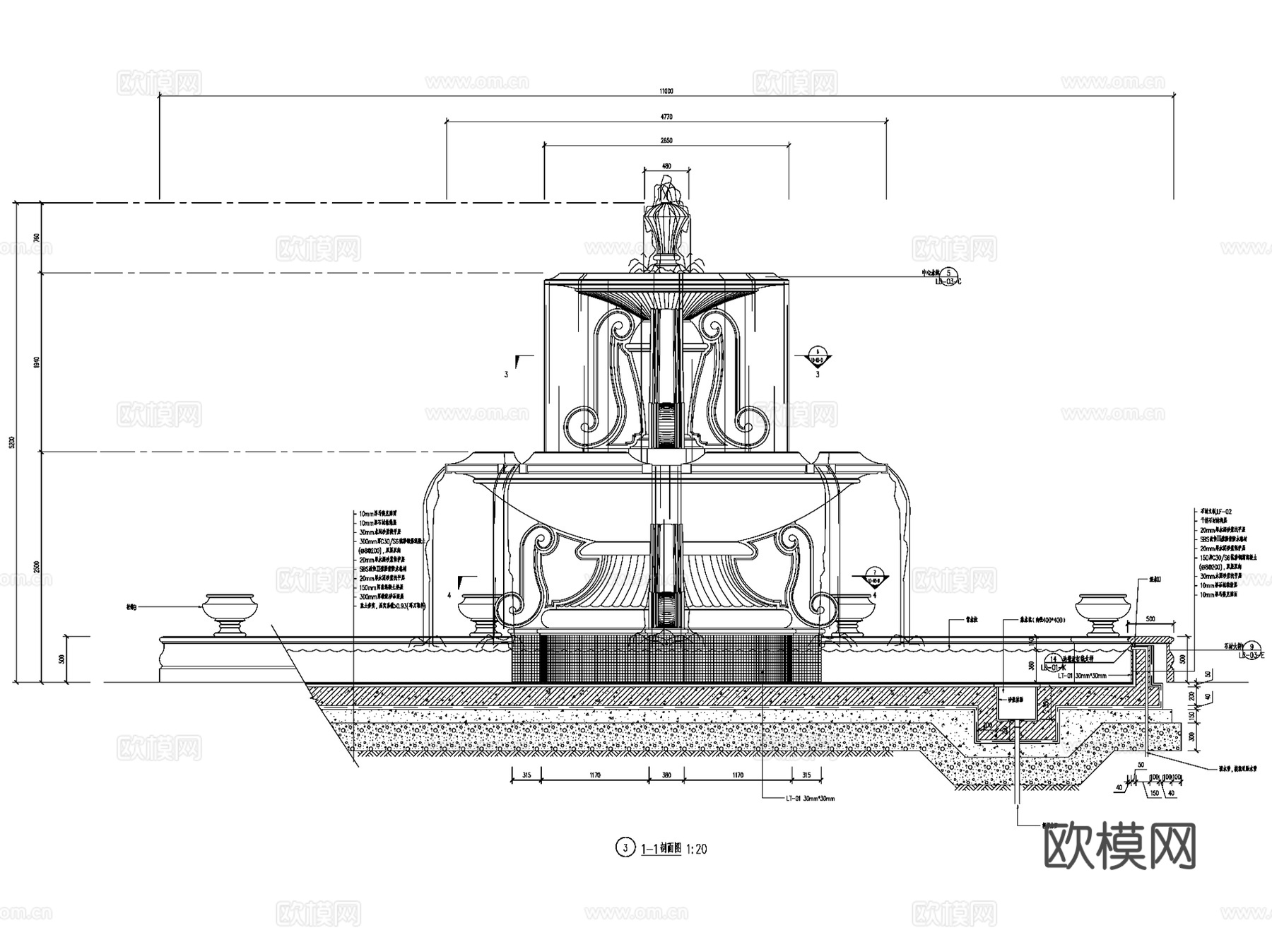 绿城北京诚园展示区示范区样板区景观CAD施工图全套cad施工图