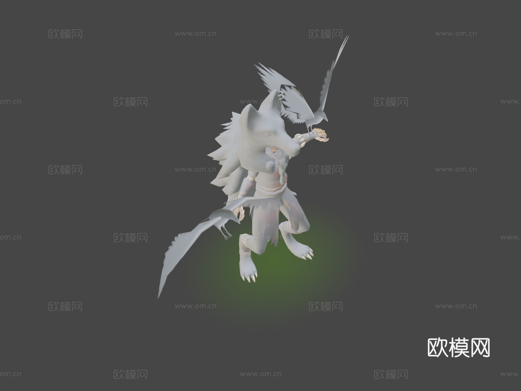 狼行者3d模型3d模型下载（渲染图8）