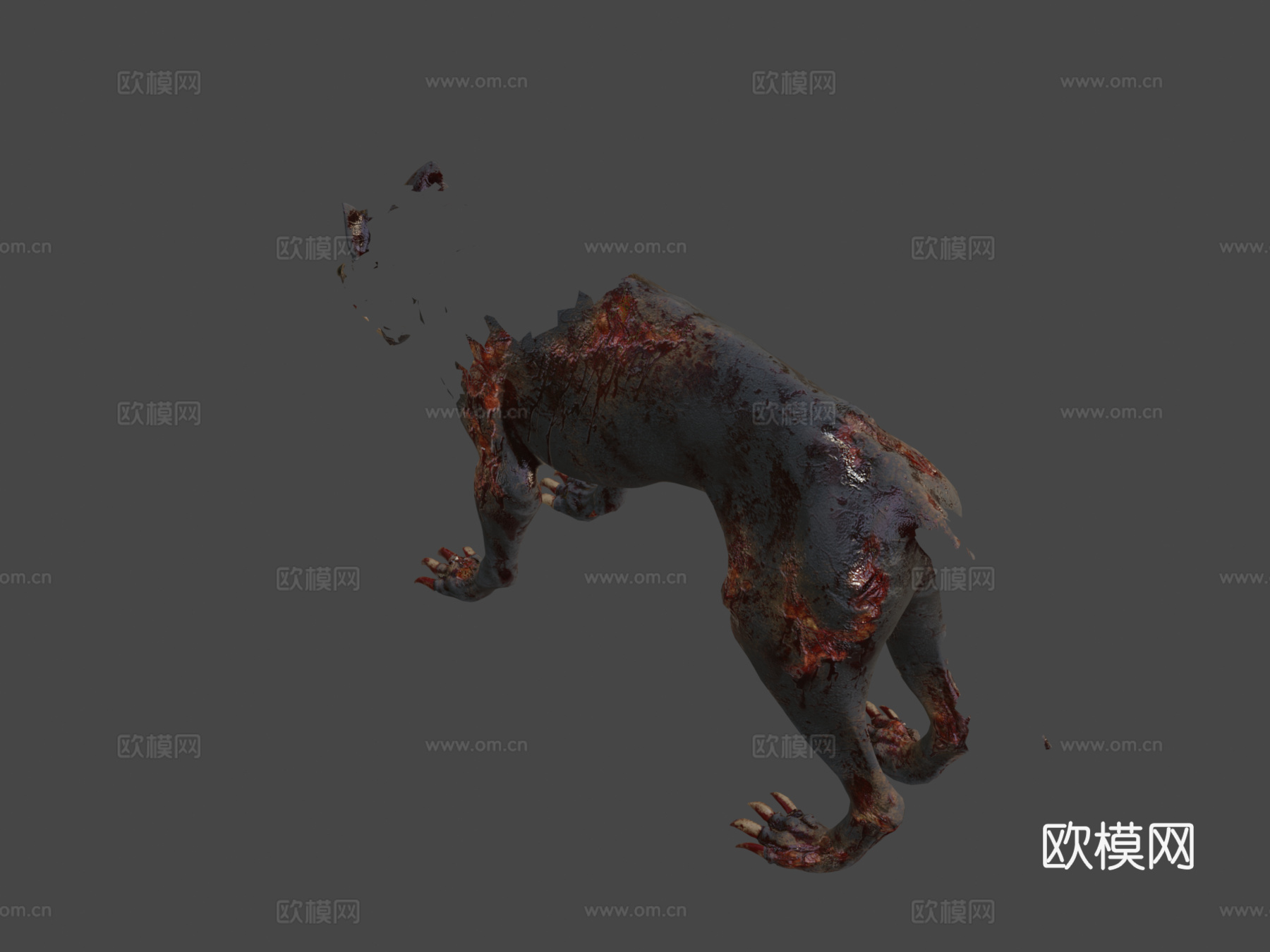 狼3d模型下载（渲染图8）