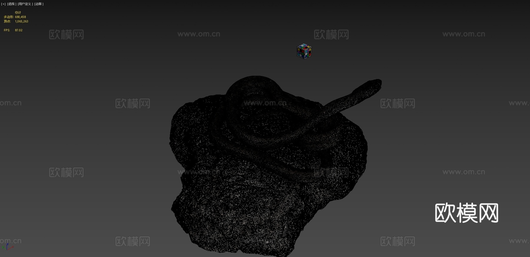 CC0日本锦蛇?3d模型下载（渲染图4）