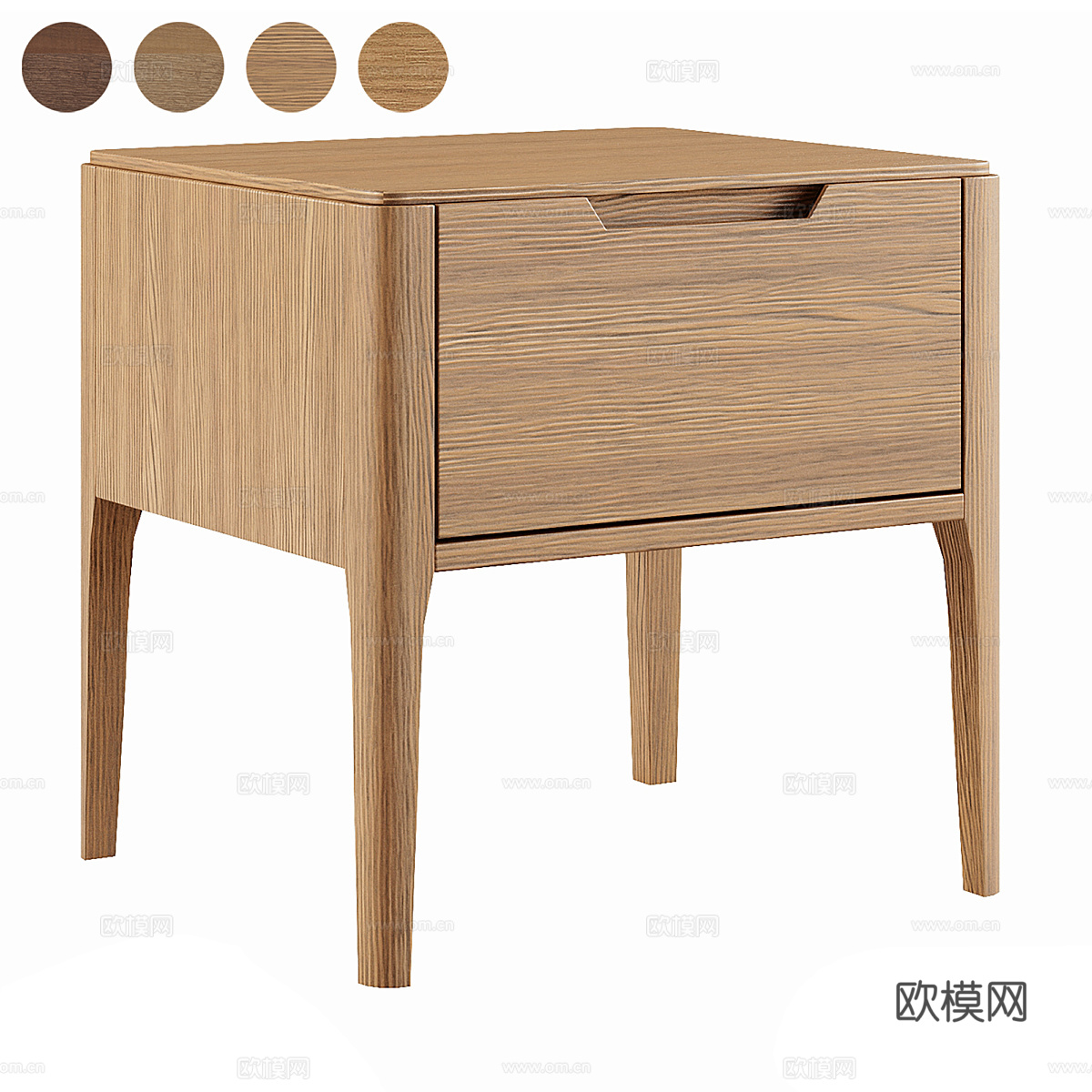 床头柜  边柜免费3d模型