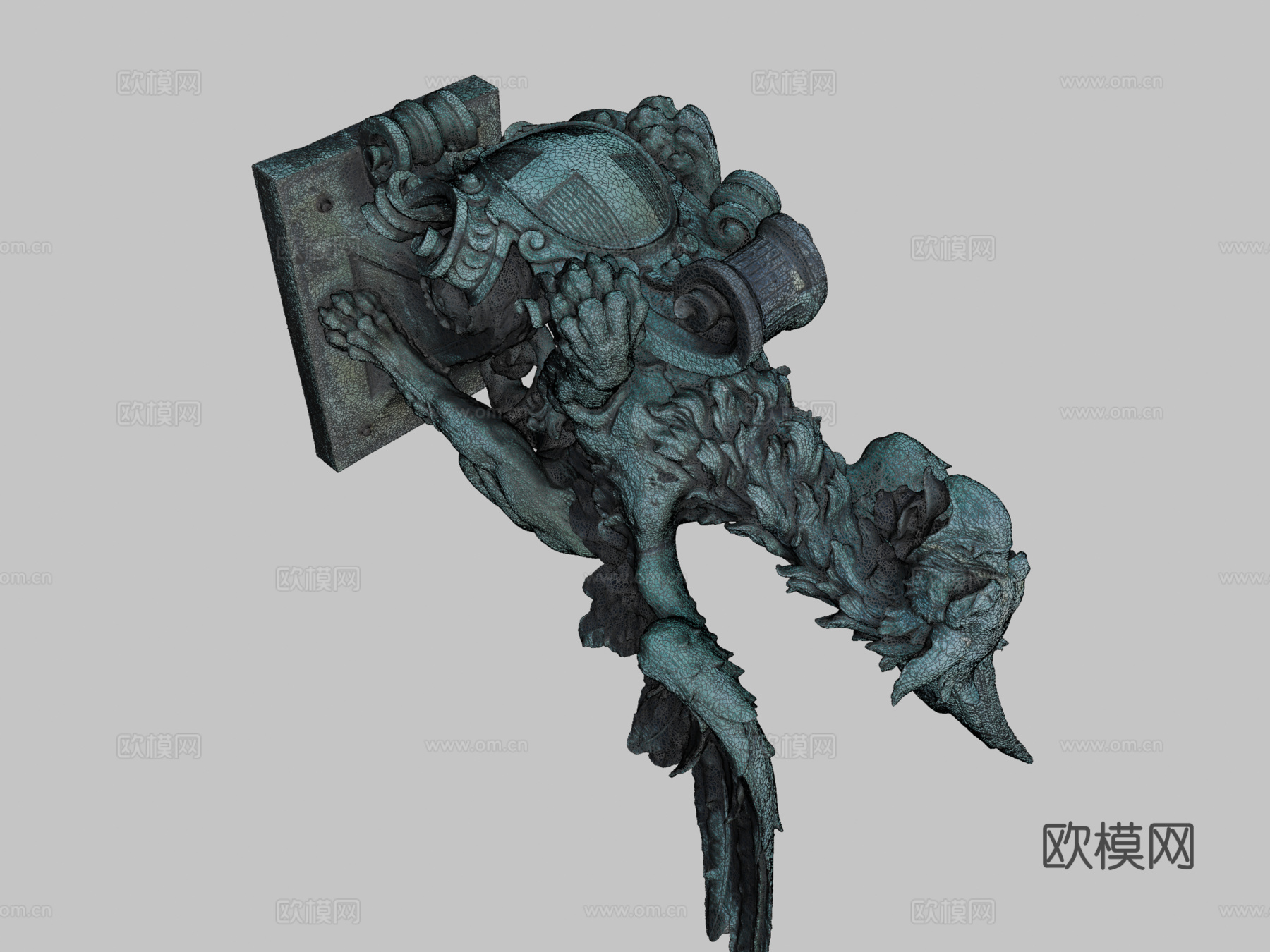 格里夫3d模型下载（渲染图2）