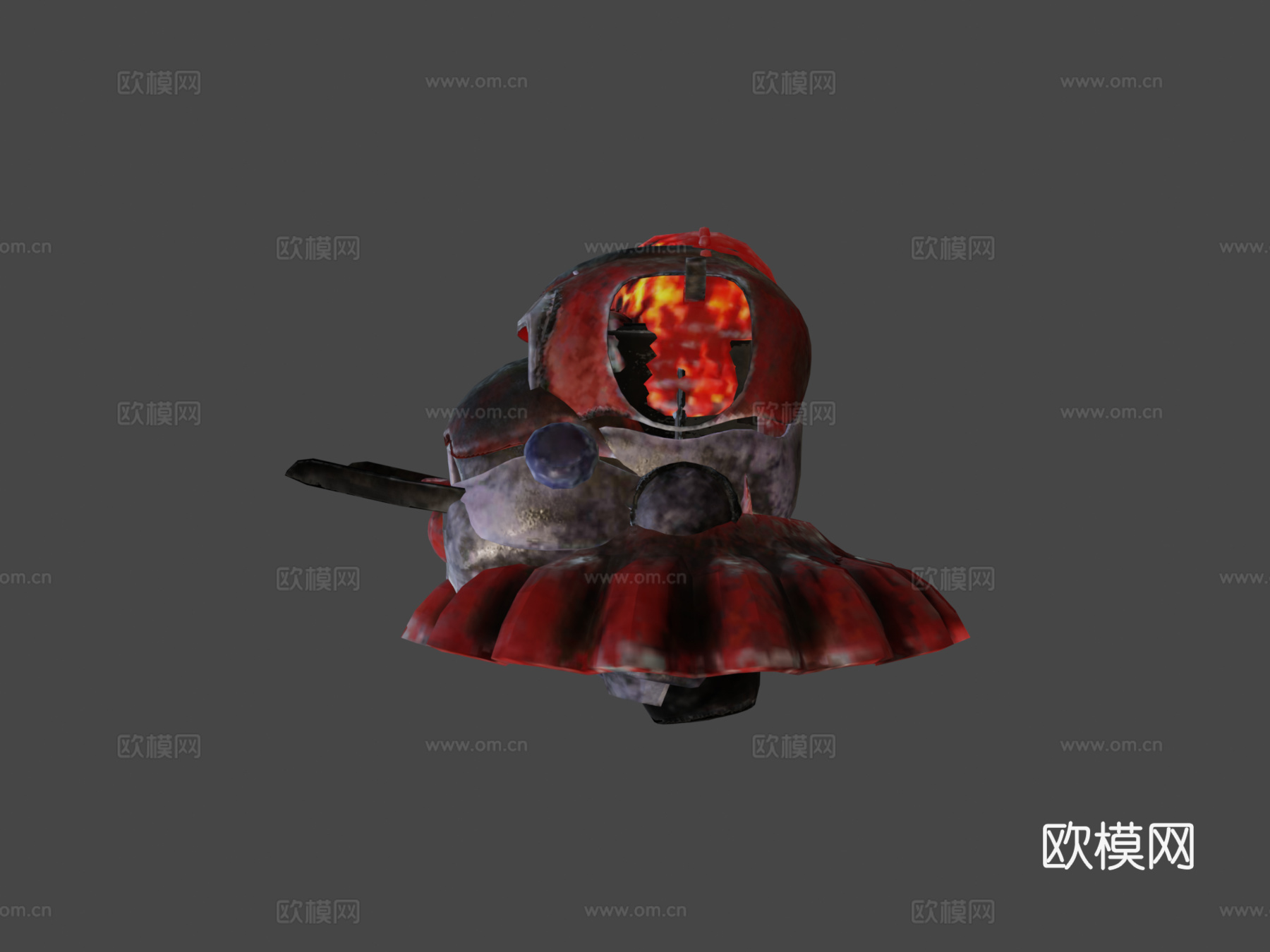 烤鸡宝宝- FNAF AR-特别快递3d模型下载（渲染图5）