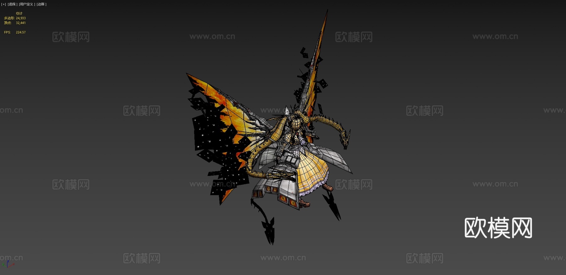 基多拉 基多拉 基多拉 全60253d模型下载（渲染图4）