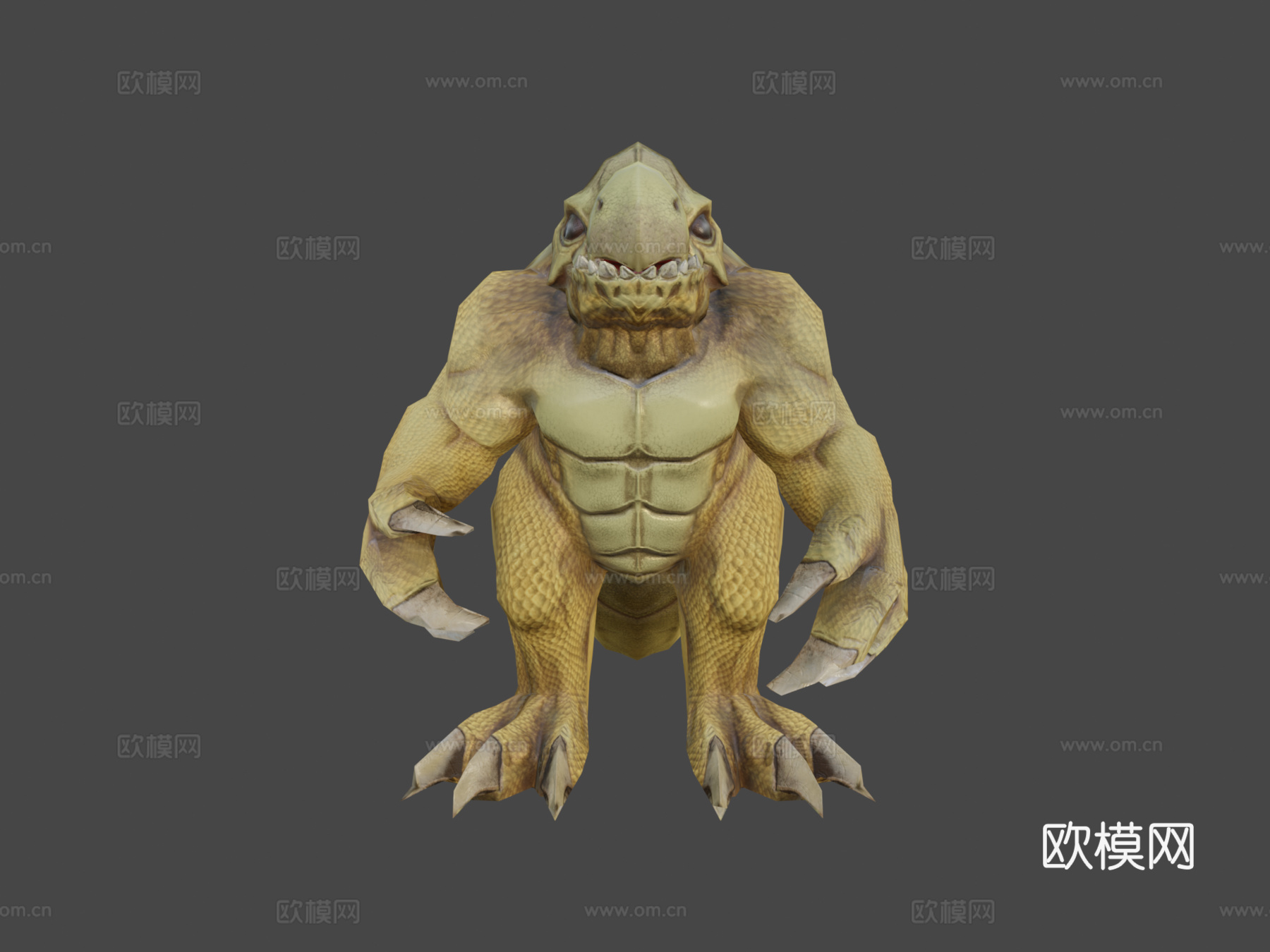 沙漠蜥蜴3d模型下载（渲染图8）