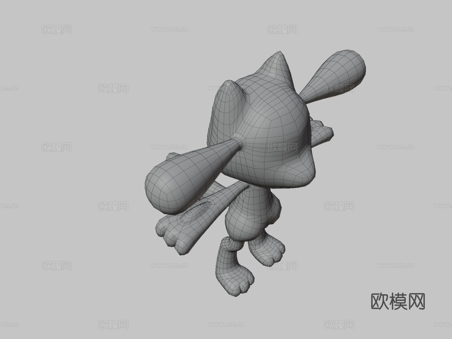 利欧路宝可梦3d模型下载（渲染图3）