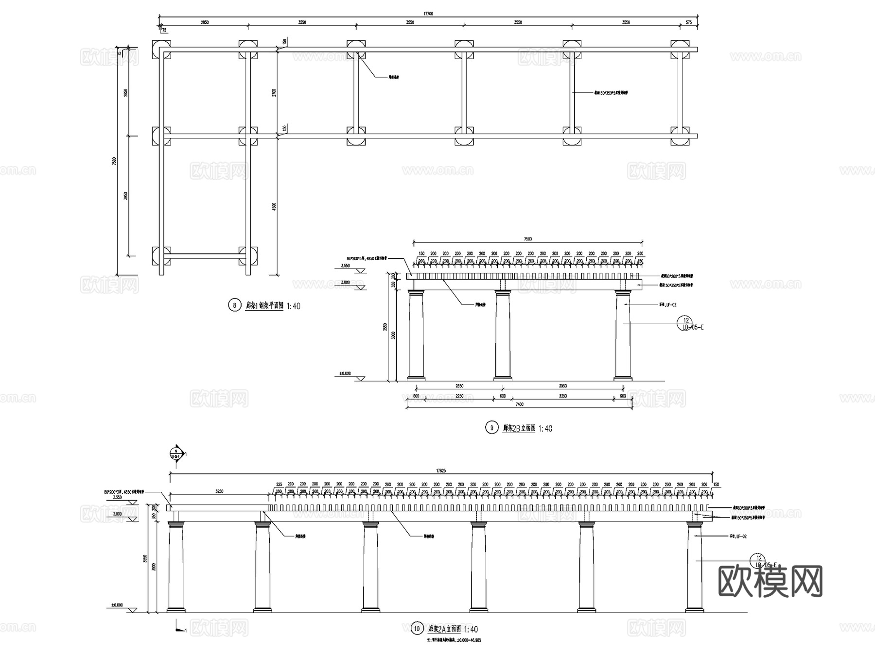 绿城北京诚园展示区示范区样板区景观CAD施工图全套cad施工图