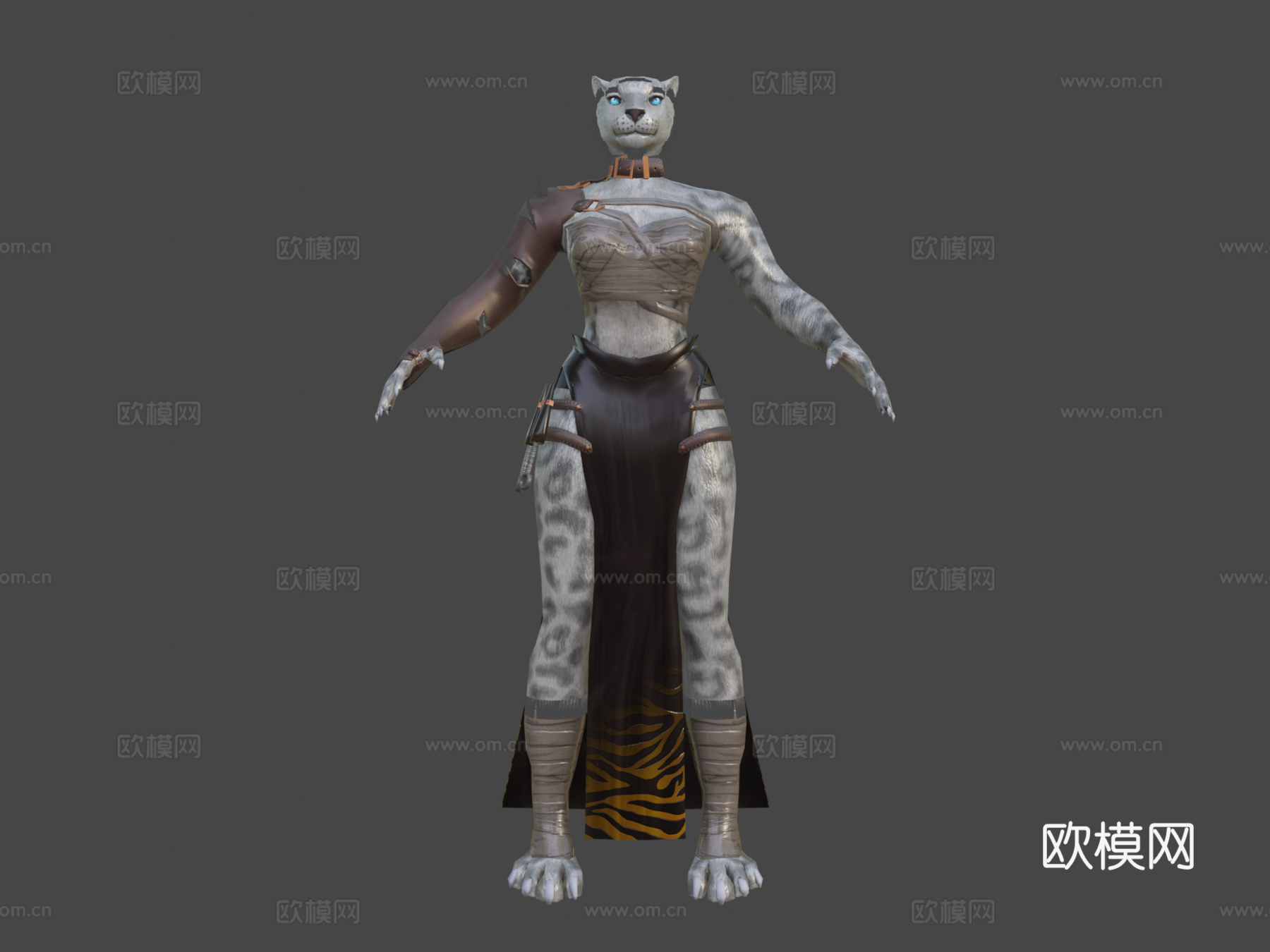 敌锤有限责任公司的猫形刺客3d模型下载（渲染图8）