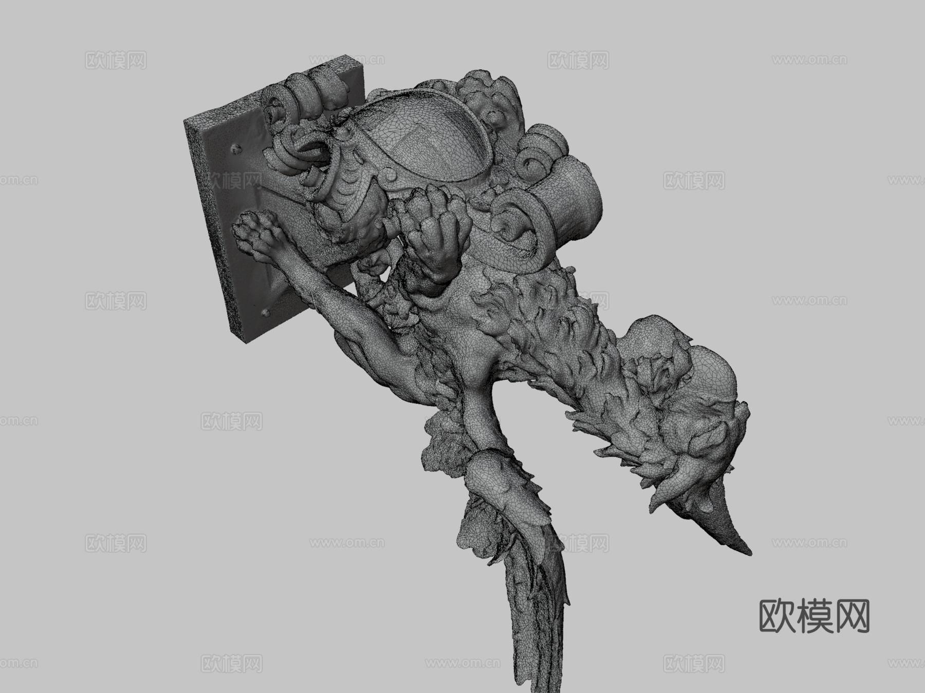 格里夫3d模型下载（渲染图3）