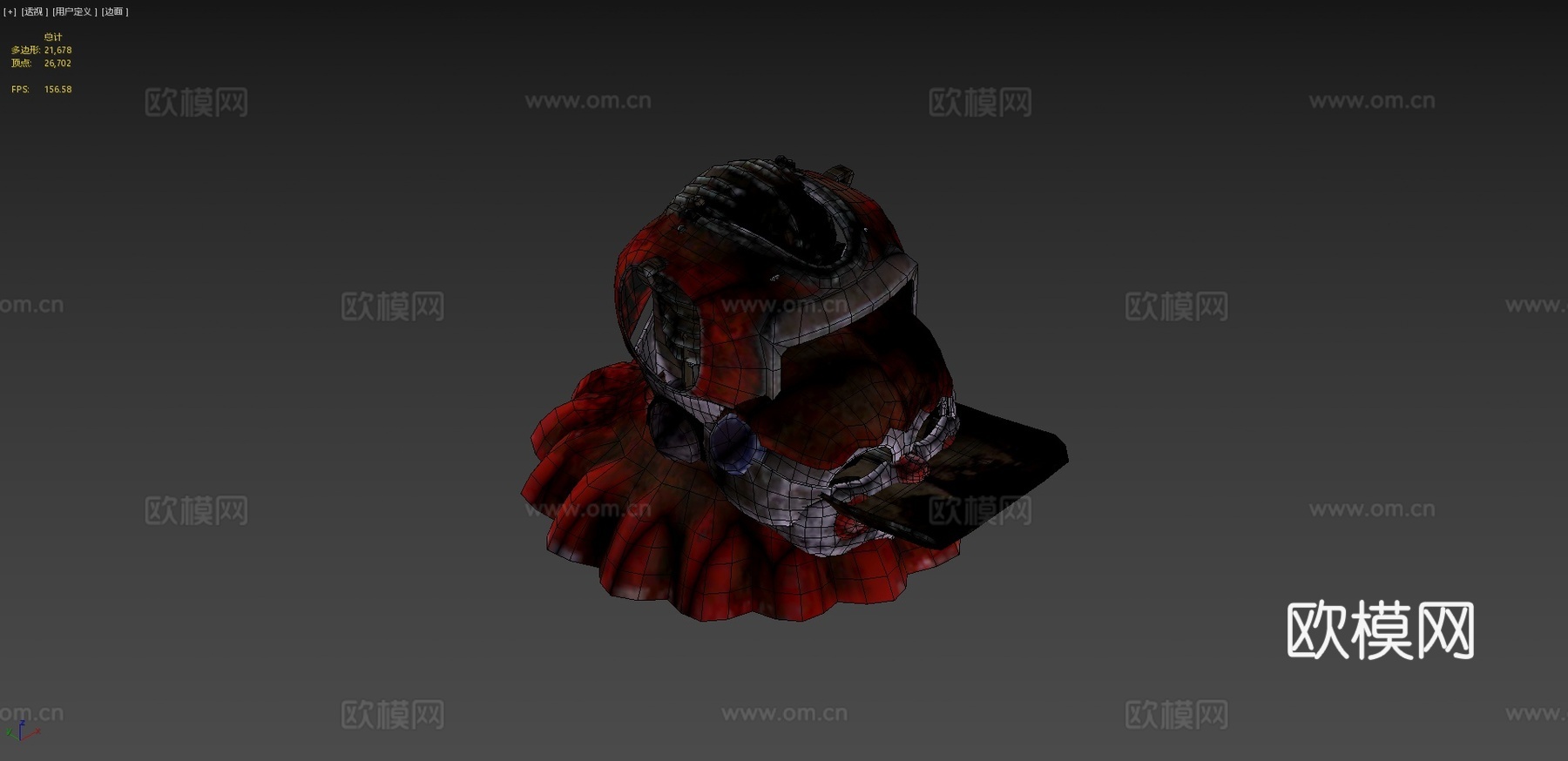 烤鸡宝宝- FNAF AR-特别快递3d模型下载（渲染图4）