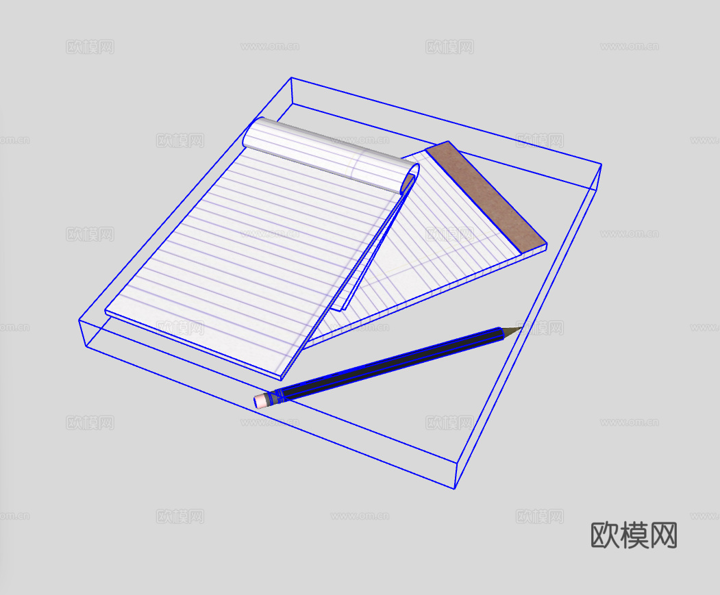 笔记本su模型