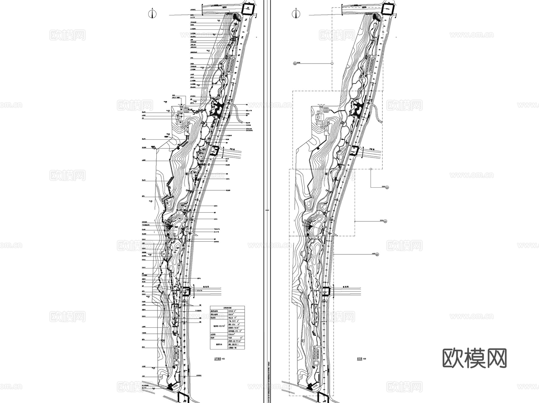 宁乡玉屏山生态公园景观CAD施工图全套cad施工图
