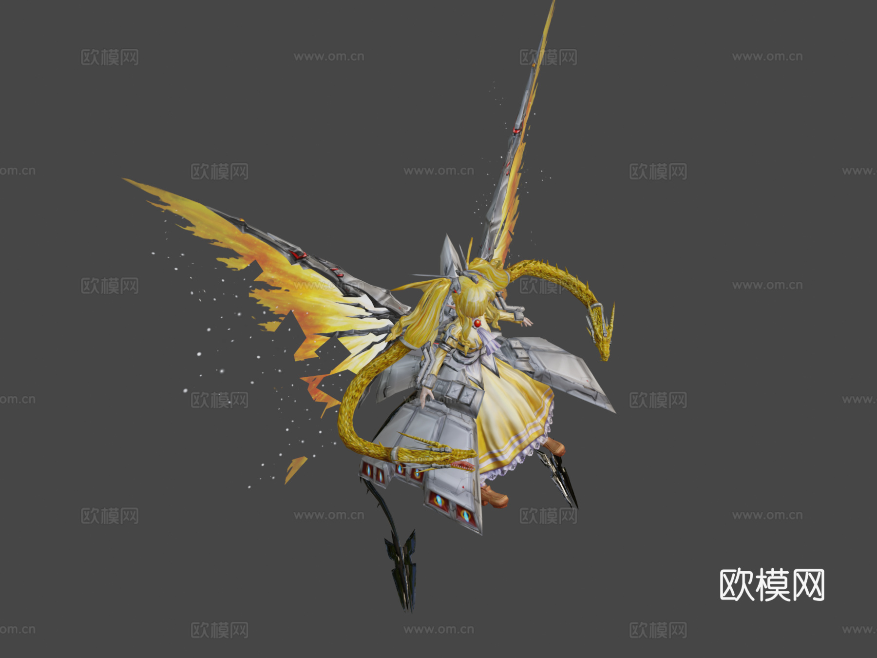 基多拉 基多拉 基多拉 全60253d模型下载（渲染图1）