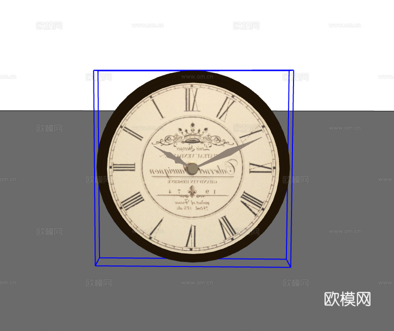 钟表su模型