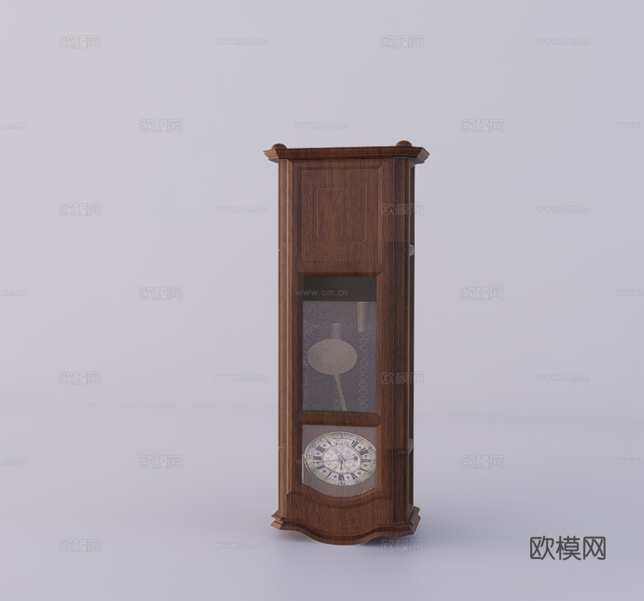 座钟su模型